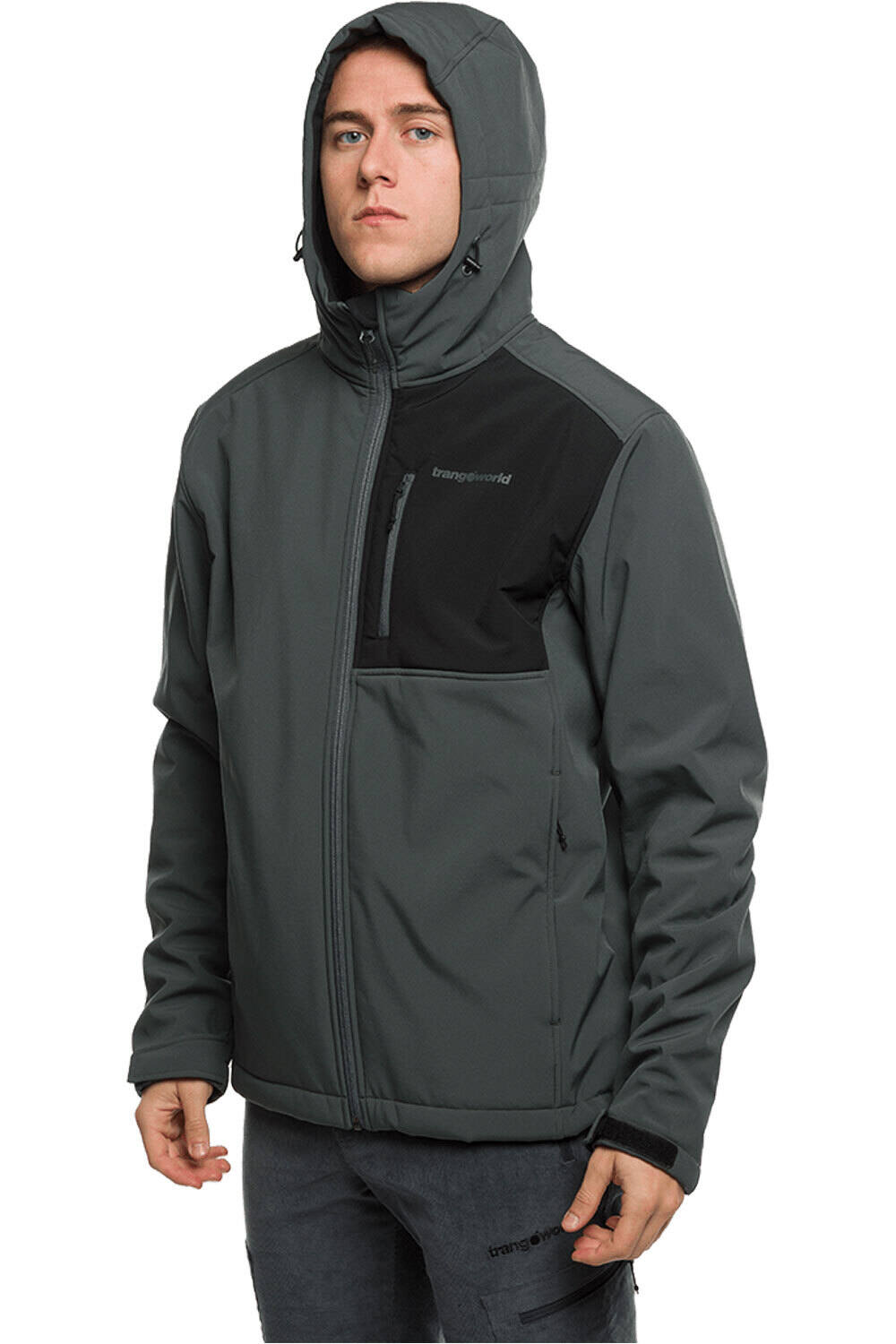 Trango chaqueta softshell hombre LANARCE VERDE 04