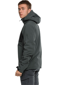 Trango chaqueta softshell hombre LANARCE VERDE vista detalle
