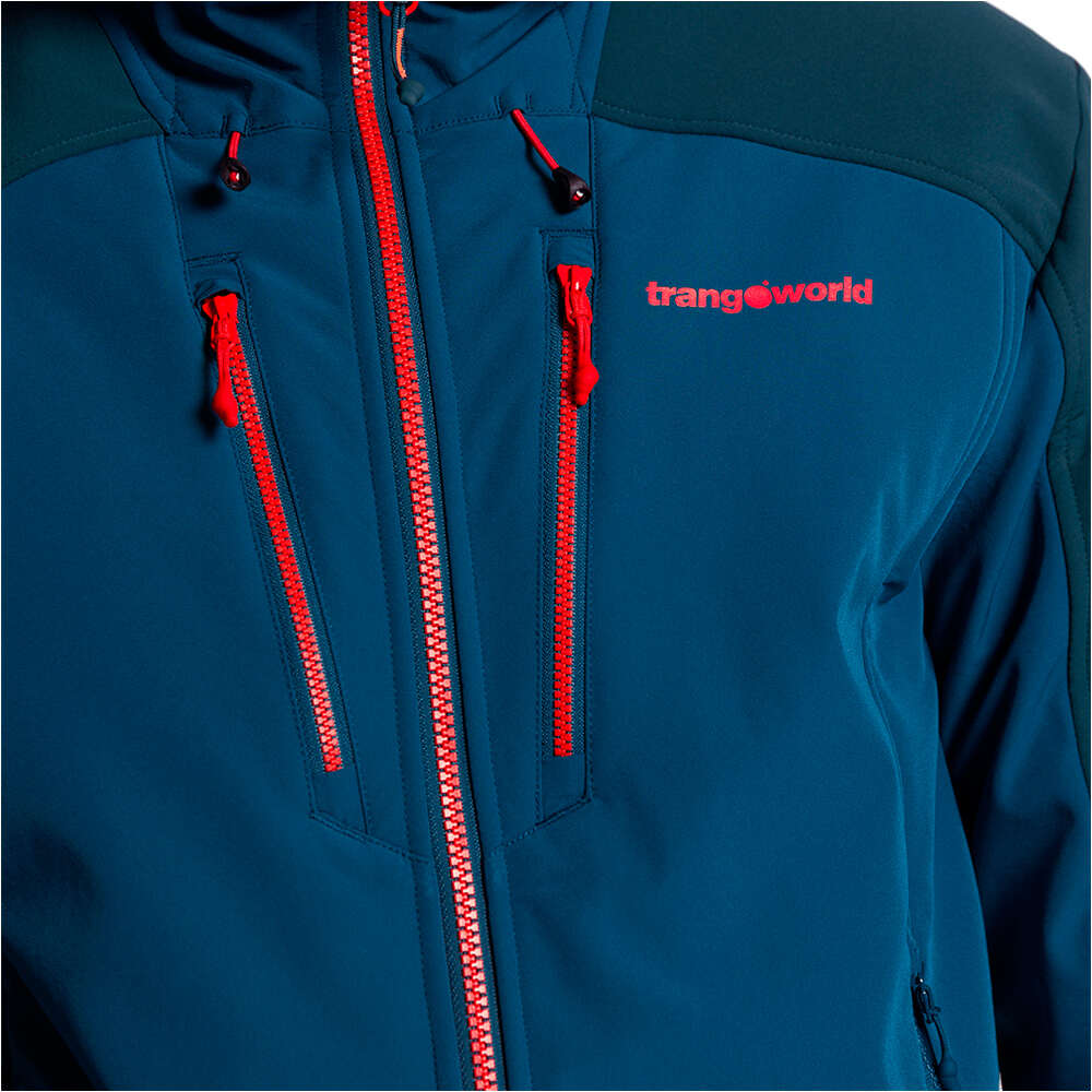 Trango chaqueta softshell hombre NORWICH V02 AZUL 04