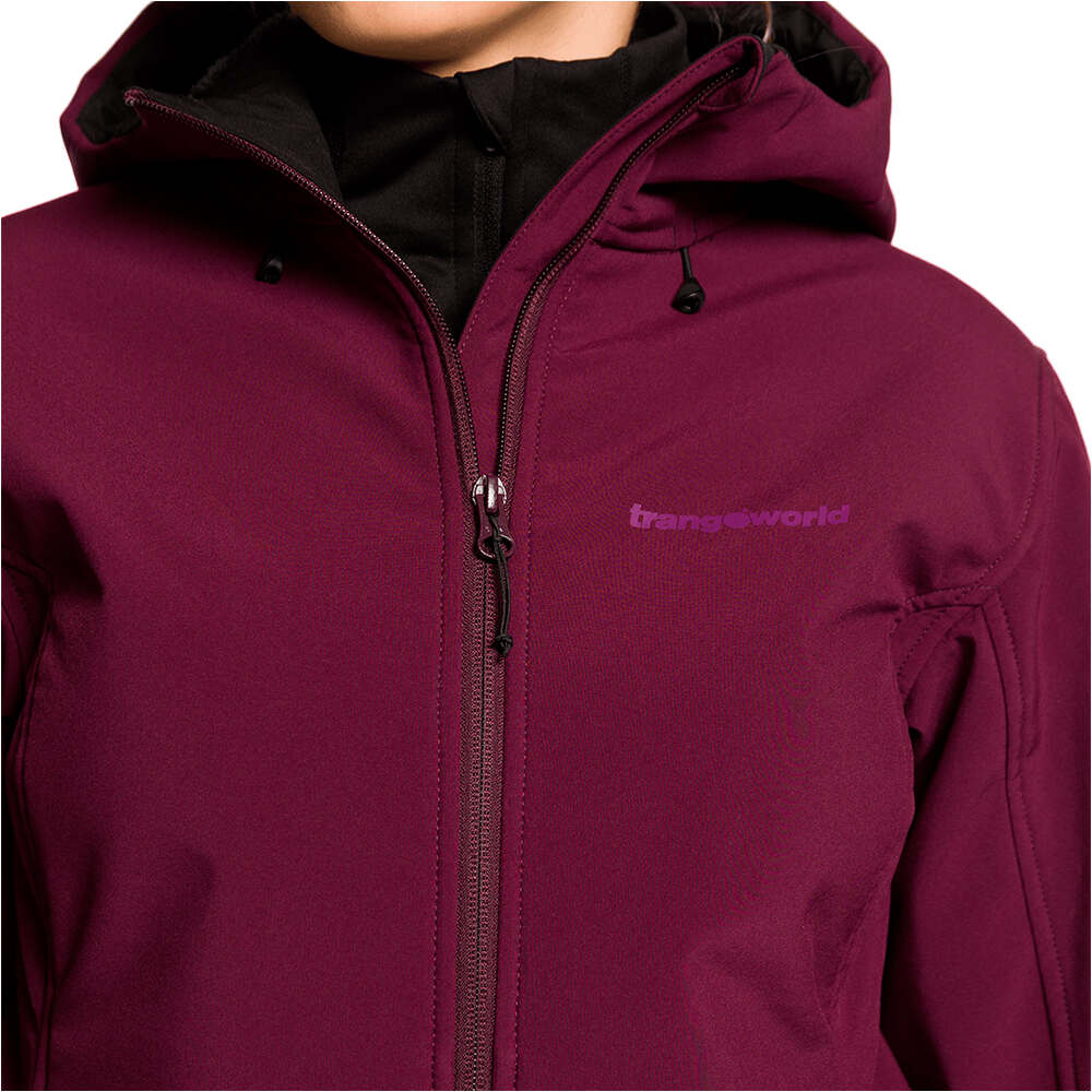 Trango chaqueta softshell mujer BROOME MORADO 03