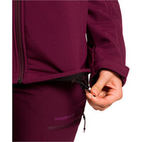 Trango chaqueta softshell mujer BROOME MORADO 05
