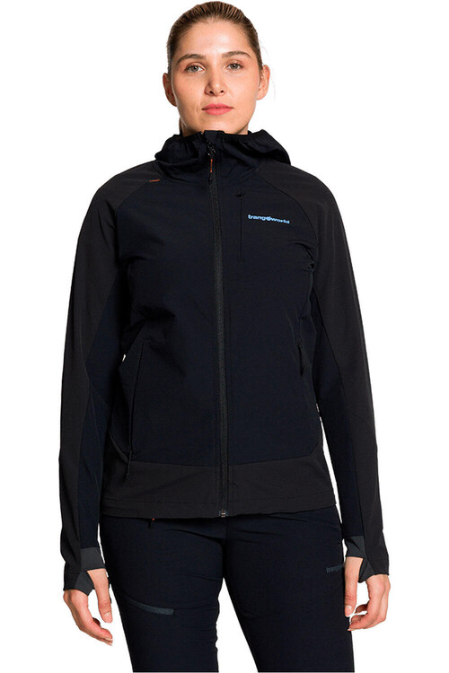 Trango chaqueta softshell mujer CAILLICH NEGRO