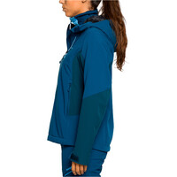 Trango chaqueta softshell mujer SEGNES AZUL 03