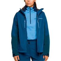 Trango chaqueta softshell mujer SEGNES AZUL 04