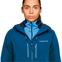 Trango chaqueta softshell mujer SEGNES AZUL 05