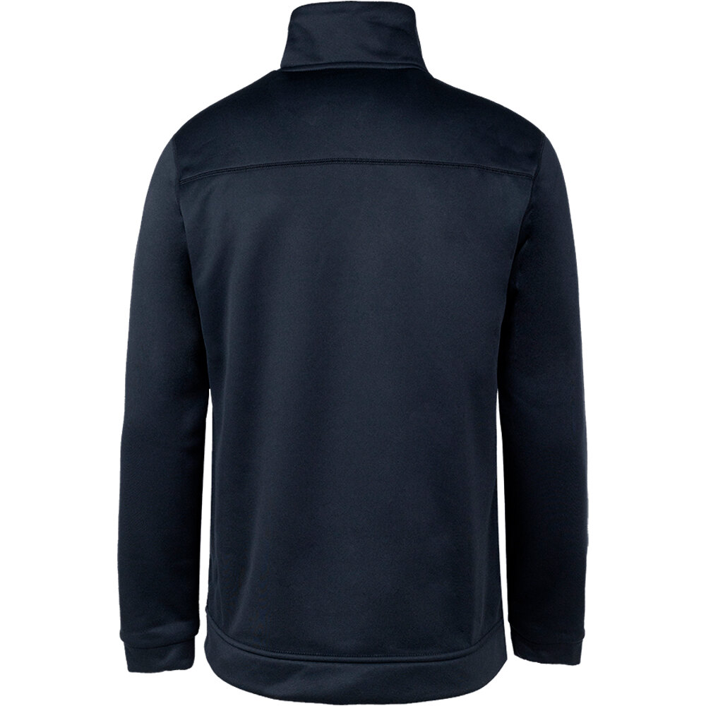 Trango forro polar hombre CHAQUETA CAUBERG NEGRO vista trasera