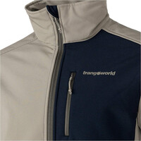 Trango forro polar hombre CHAQUETA PRADELLES V02 MARRON vista detalle