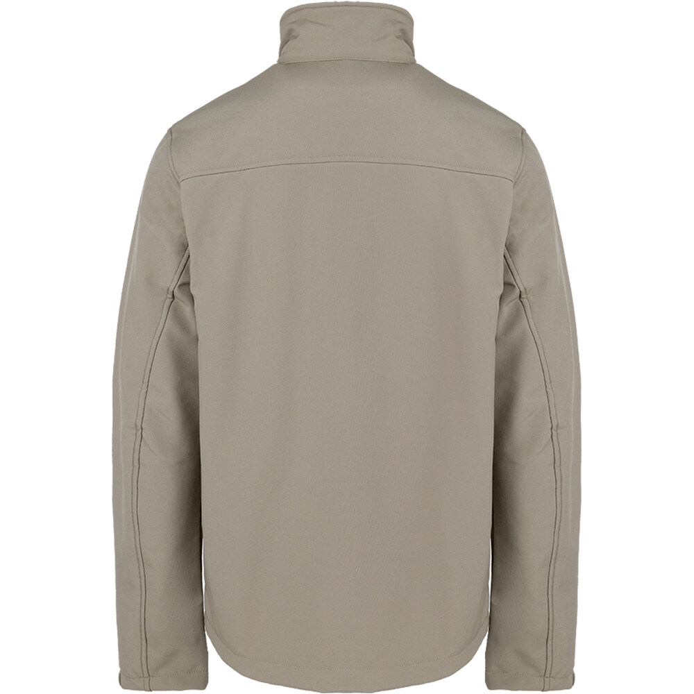 Trango forro polar hombre CHAQUETA PRADELLES V02 MARRON vista trasera