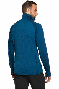 Trango forro polar hombre GLYDERS AZUL vista trasera