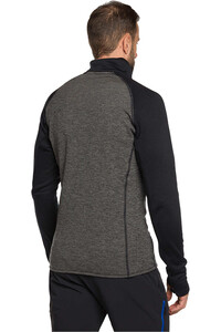 Trango forro polar hombre GLYDERS NEGRO vista trasera