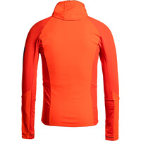 Trango forro polar hombre MONTRO NARANJA vista trasera
