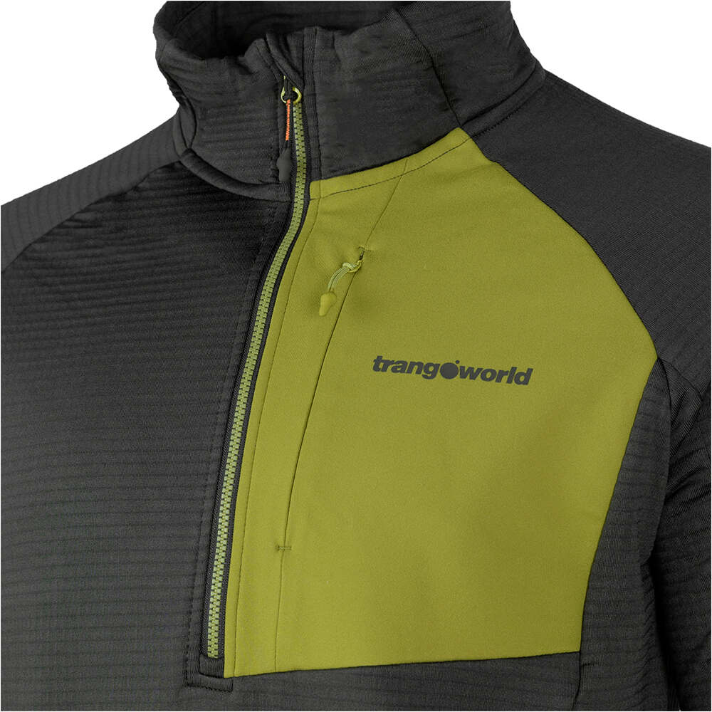 Trango forro polar hombre PULLOVER VERNAZ  vista detalle