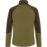 Trango forro polar hombre RENIEBLAS VERDE vista trasera