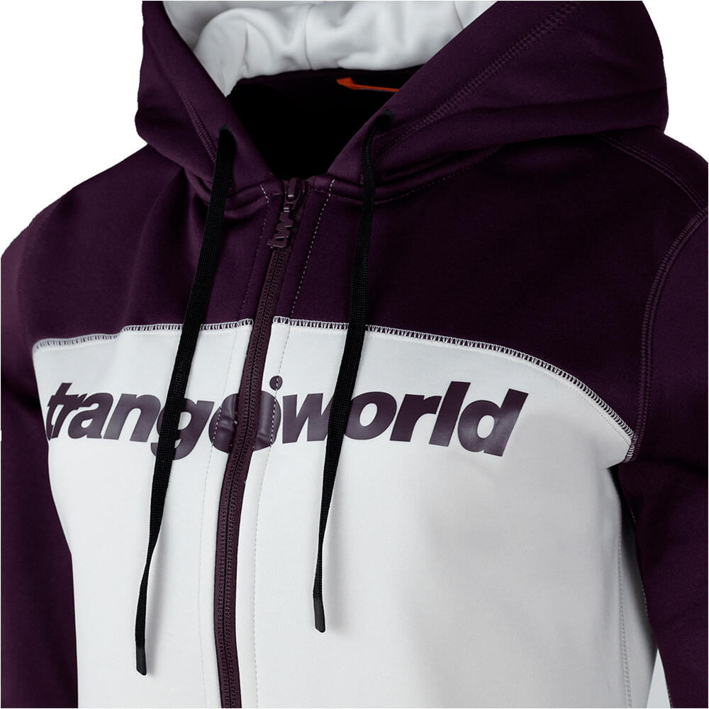 Trango forro polar mujer CHAQUETA LIENA V02 MARRON vista detalle