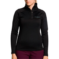 Trango forro polar mujer GEELONG NEGRO vista frontal