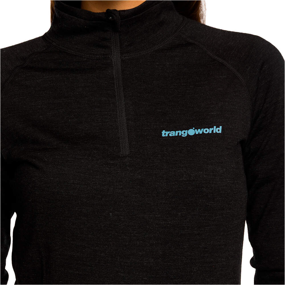 Trango forro polar mujer TRX2 WOOL EVO NEGRO 03
