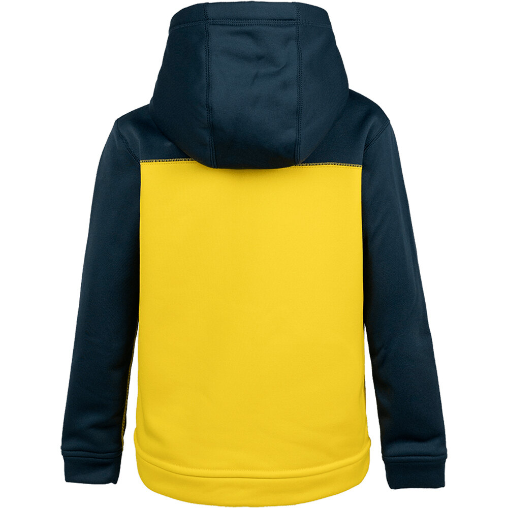 Trango forro polar niño CHAQUETA OBY V02 AMARILLO vista trasera