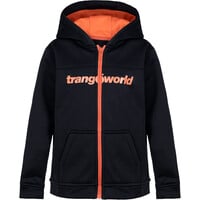 Trango forro polar niño CHAQUETA OBY V02 NEGRO vista frontal