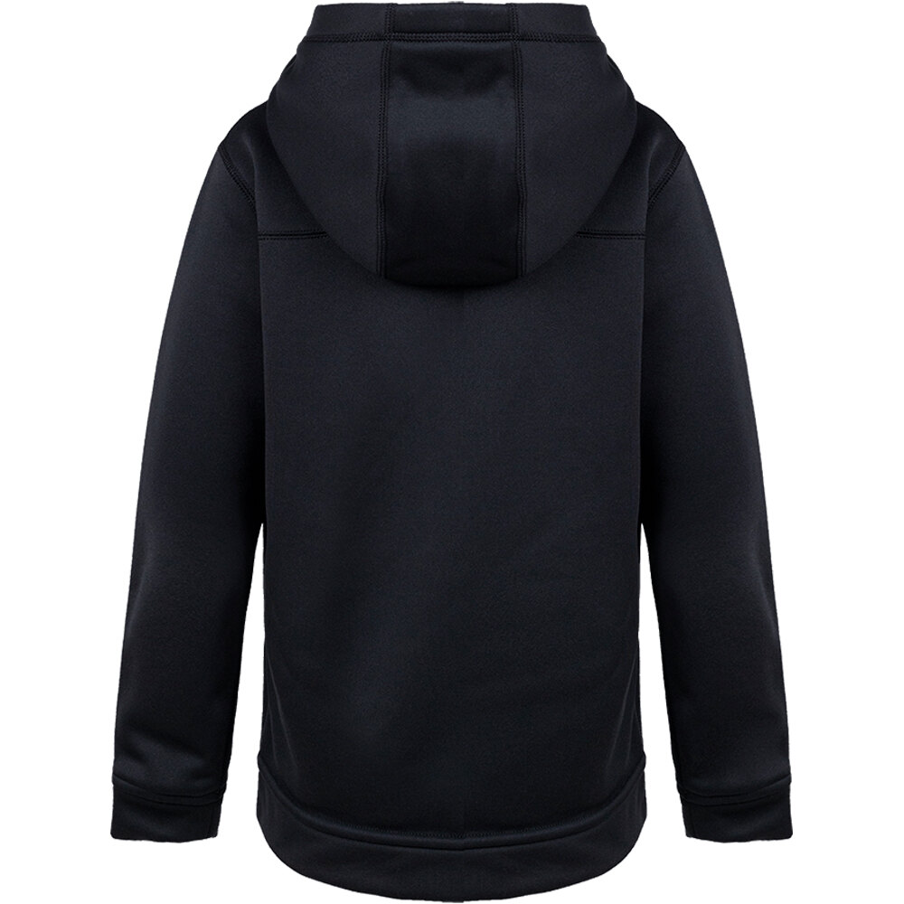 Trango forro polar niño CHAQUETA OBY V02 NEGRO vista trasera