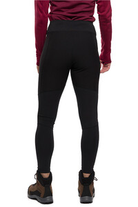 Trango malla larga mujer SAFELL NEGRO vista trasera