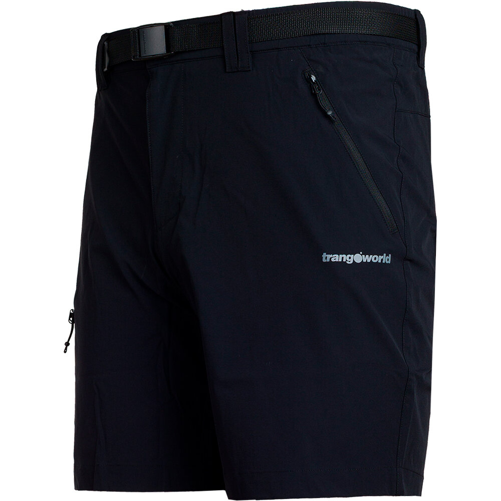 Trango pantalón corto montaña hombre UDINE NEGRO vista detalle