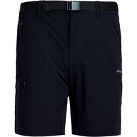 Trango pantalón corto montaña hombre UDINE NEGRO vista frontal