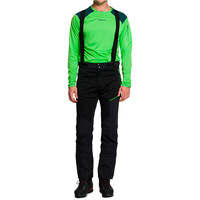 Trango pantalón impermeable hombre TRX2 SOFT EVO NEGRO vista frontal