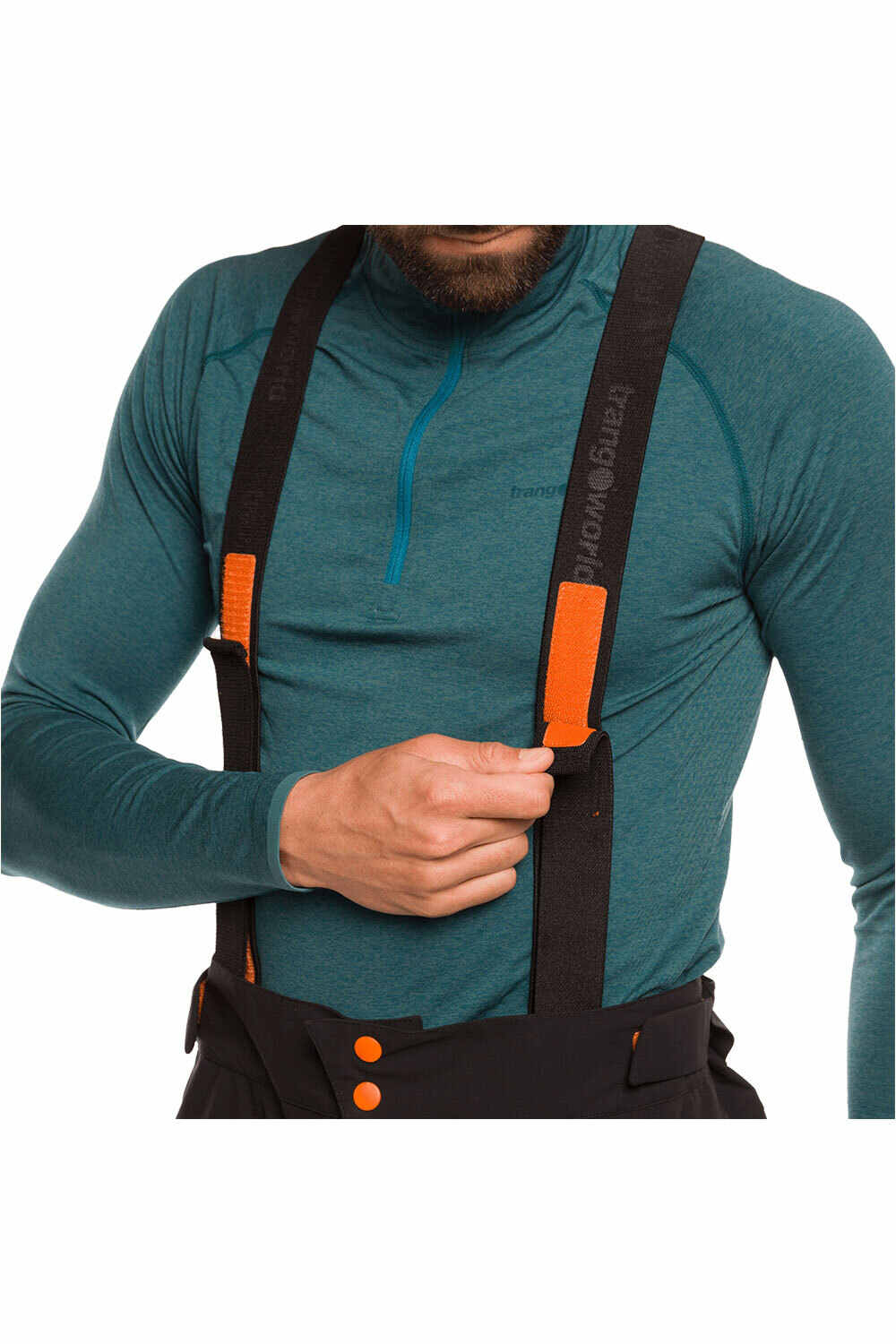 Trango pantalón montaña hombre ALADREN NEGRO 04