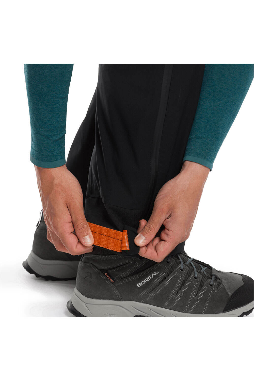 Trango pantalón montaña hombre ALADREN NEGRO 06