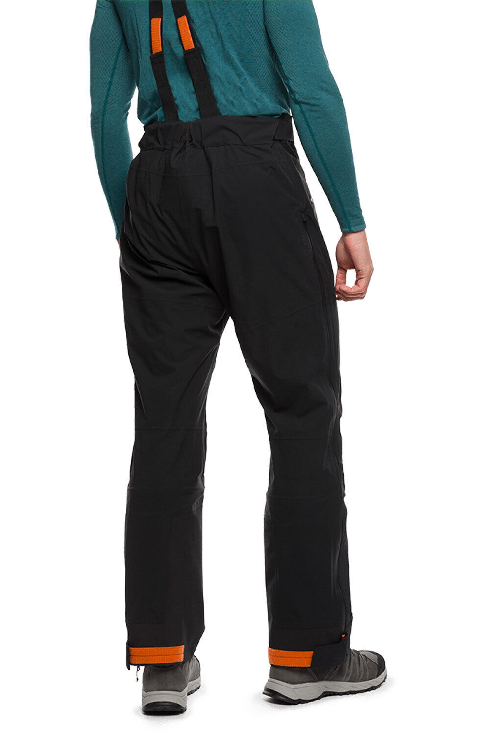Trango pantalón montaña hombre ALADREN NEGRO vista trasera