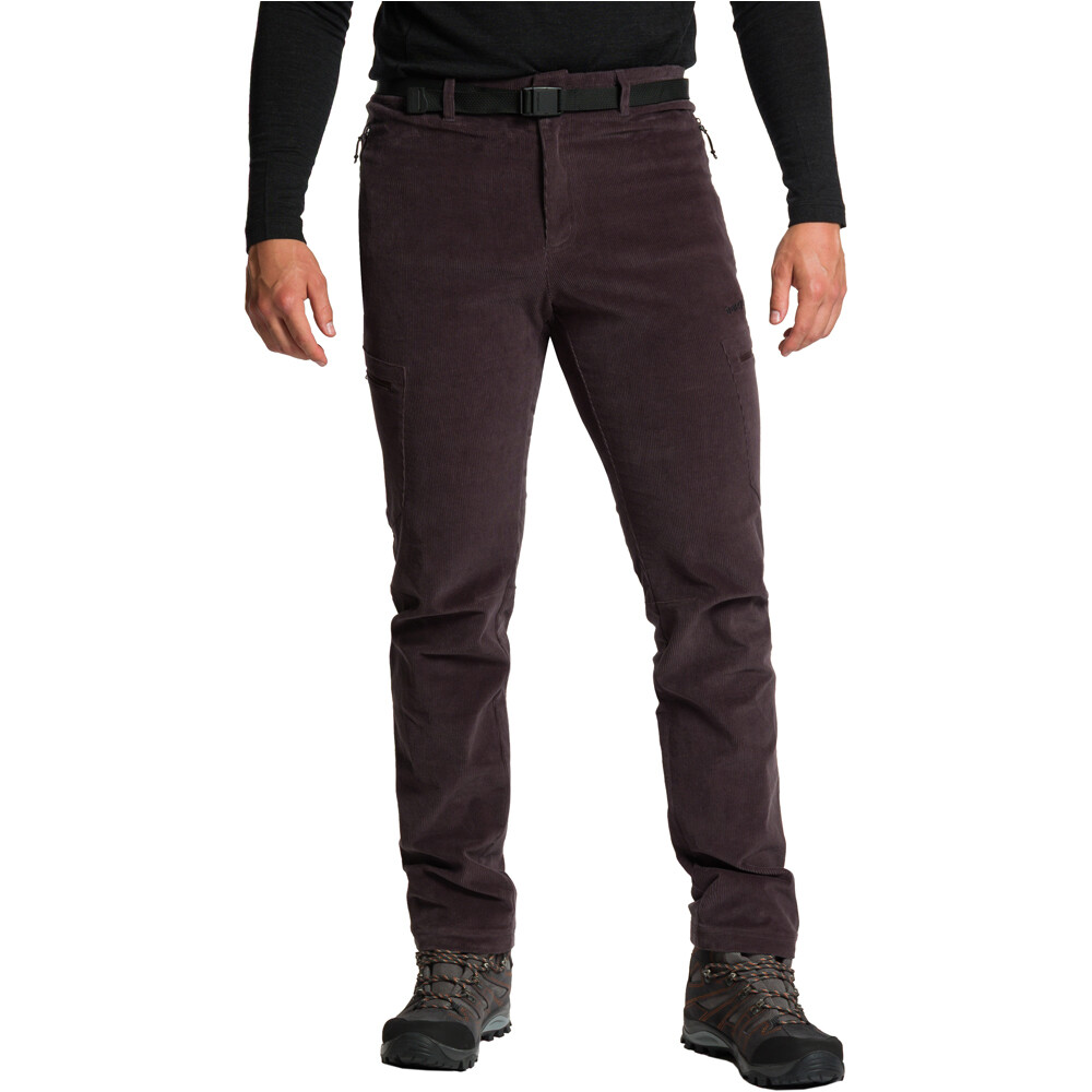 Trango pantalón montaña hombre GOYM ST MARRON vista frontal