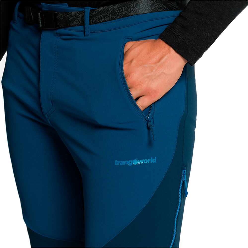 Trango pantalón montaña hombre GRISONS EXTREME AZUL vista detalle