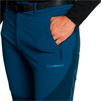 Trango pantalón montaña hombre GRISONS EXTREME AZUL vista detalle