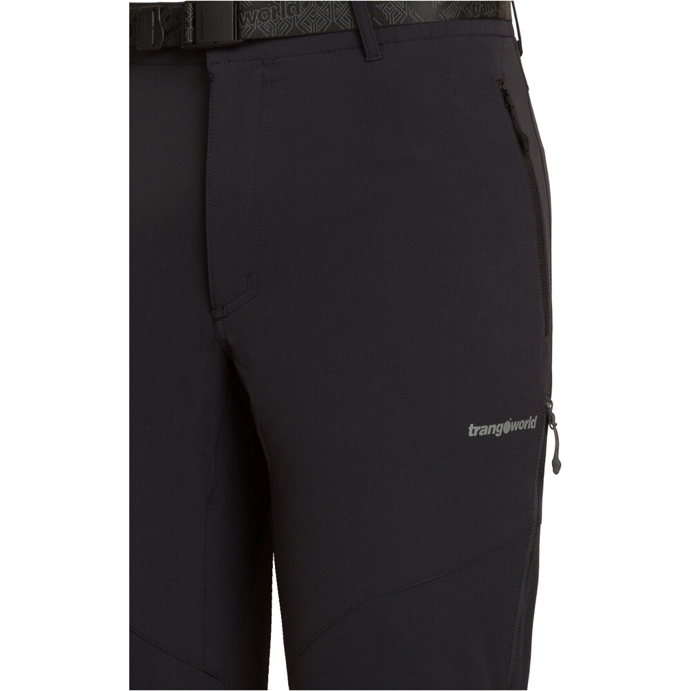 Trango pantalón montaña hombre LINARD NEGRO vista detalle