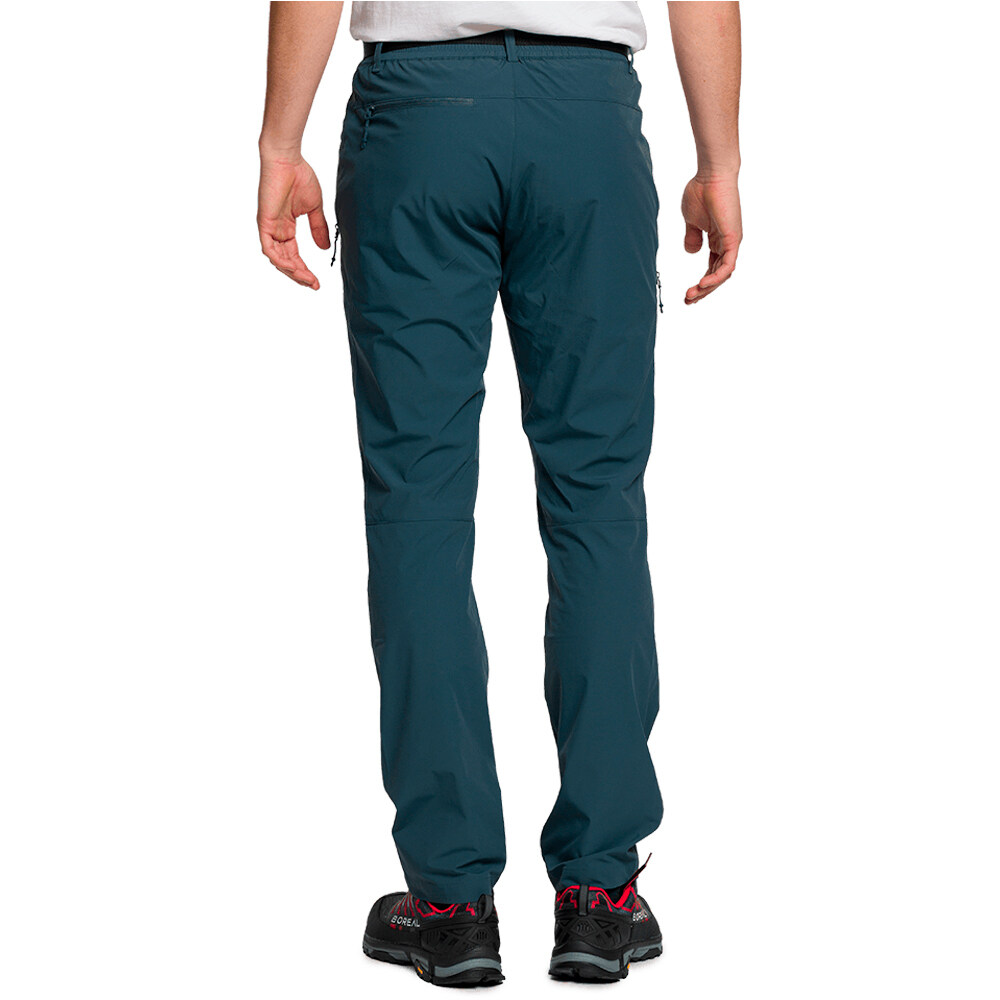 Trango pantalón montaña hombre LOMES GRIS vista trasera