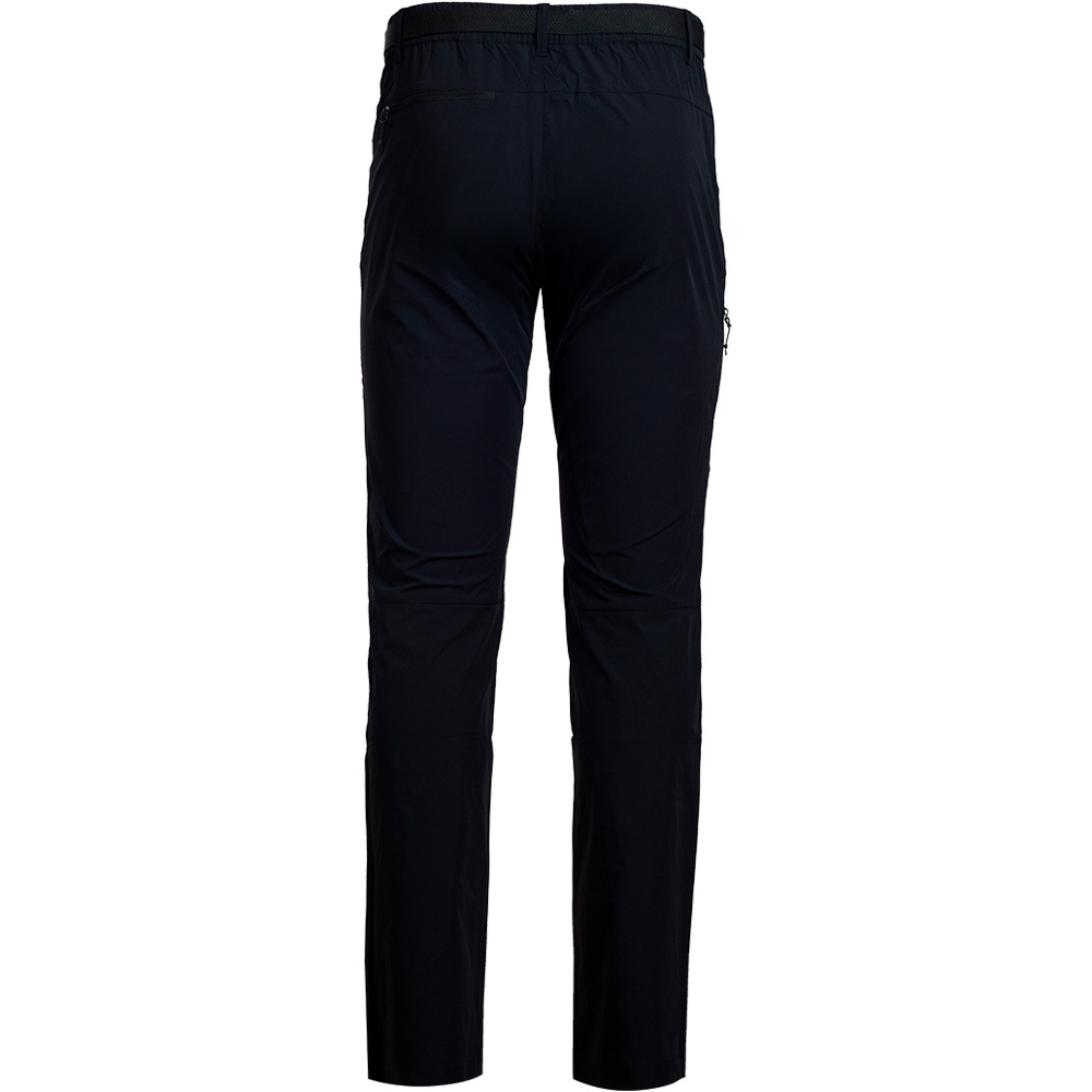 Trango pantalón montaña hombre LOMES NEGRO vista trasera