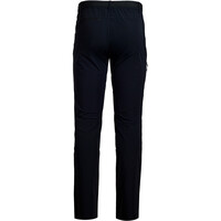 Trango pantalón montaña hombre LOMES NEGRO vista trasera