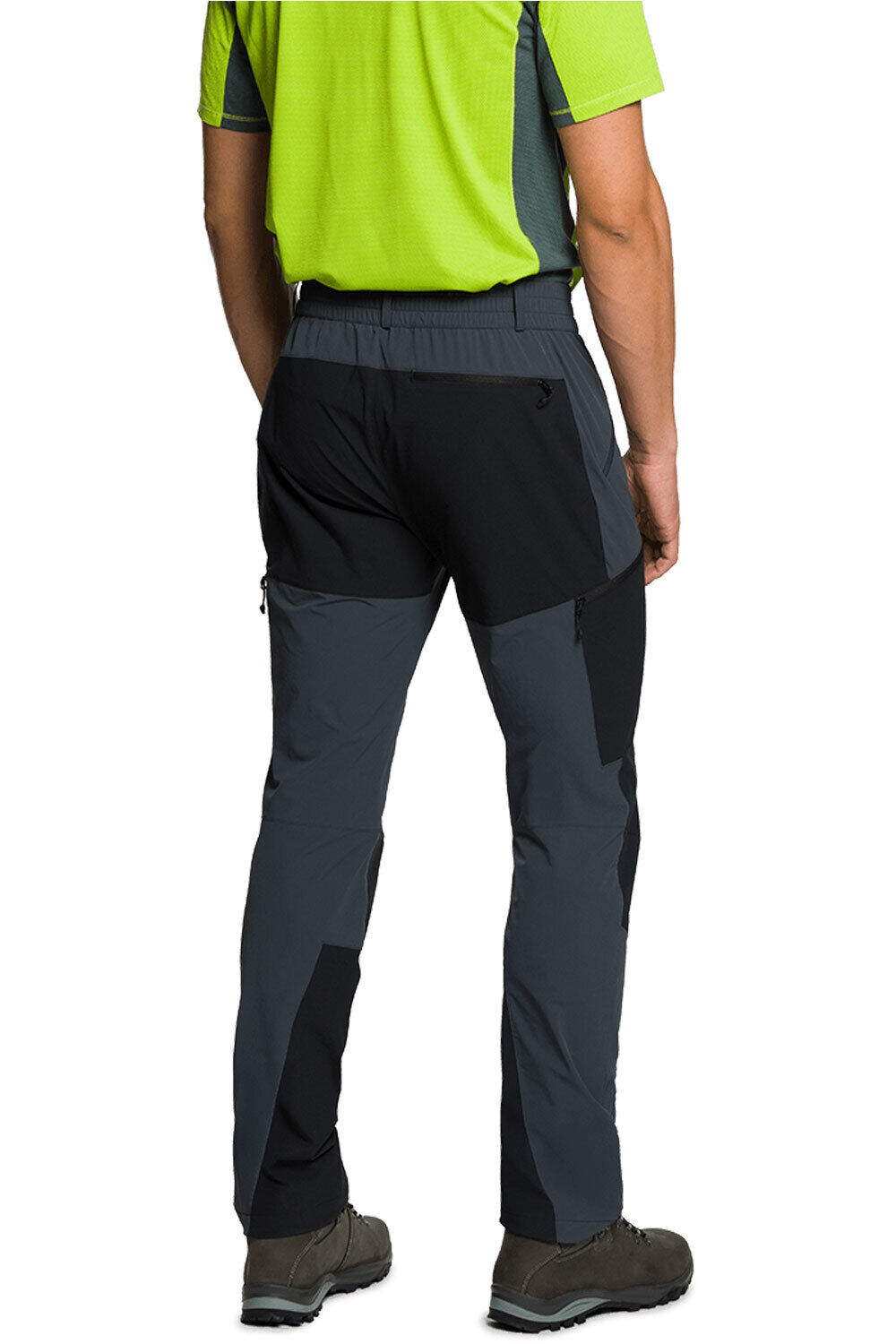 Trango pantalón montaña hombre MALMO GRIS vista trasera