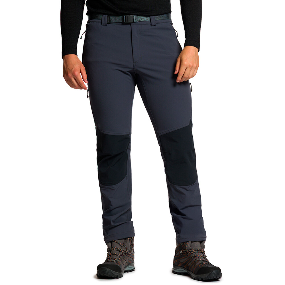 Trango pantalón montaña hombre MOURELLE V02 GRIS vista frontal