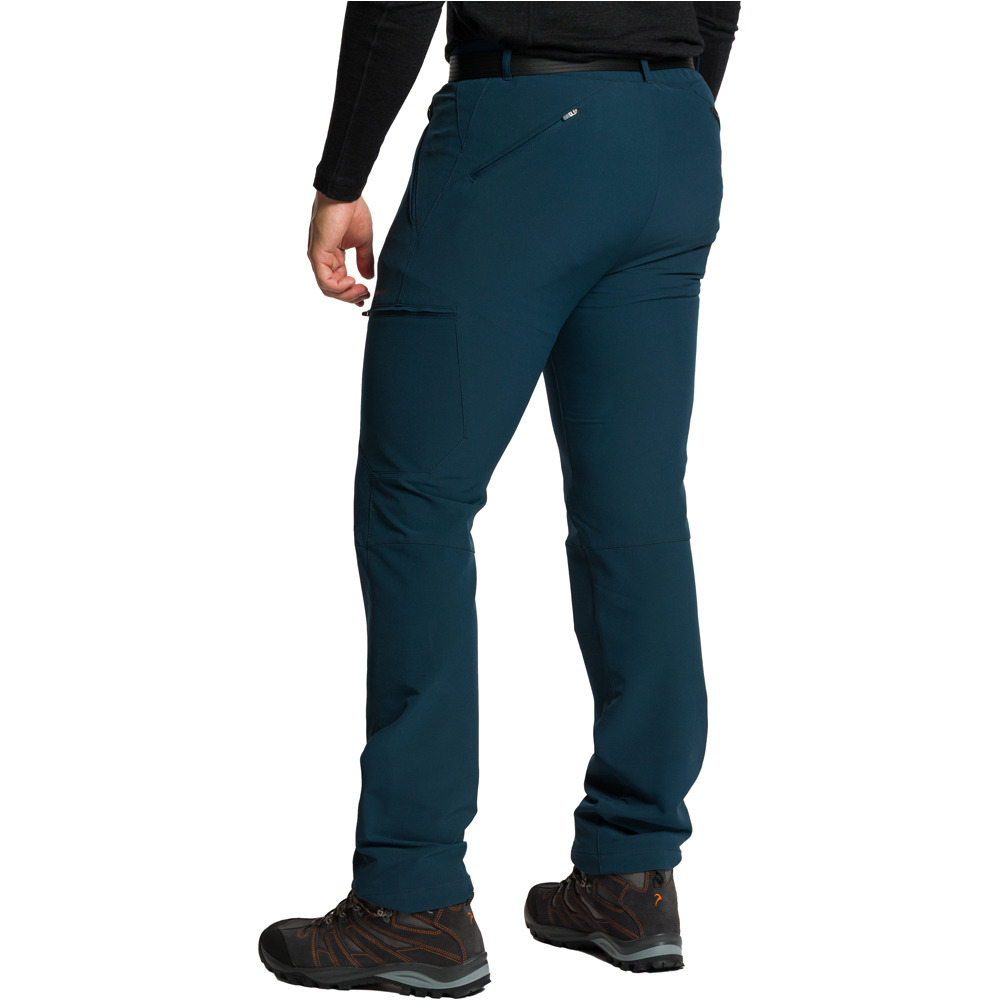 Trango pantalón montaña hombre SAVU AZUL vista trasera