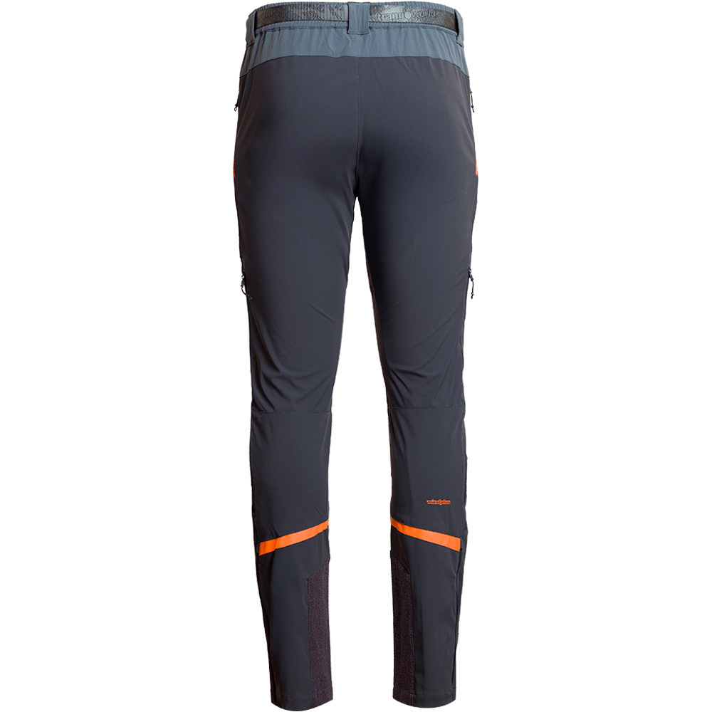 Trango pantalón montaña hombre SCIORA GRIS vista trasera