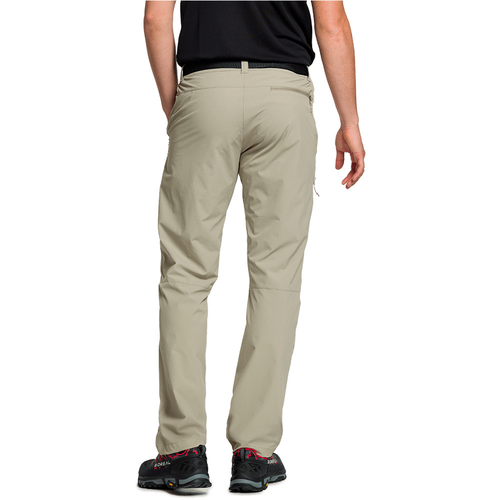 Trango pantalón montaña hombre VENTOUX MARRON vista trasera