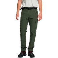 Trango pantalón montaña hombre ZAGORA VERDE vista frontal