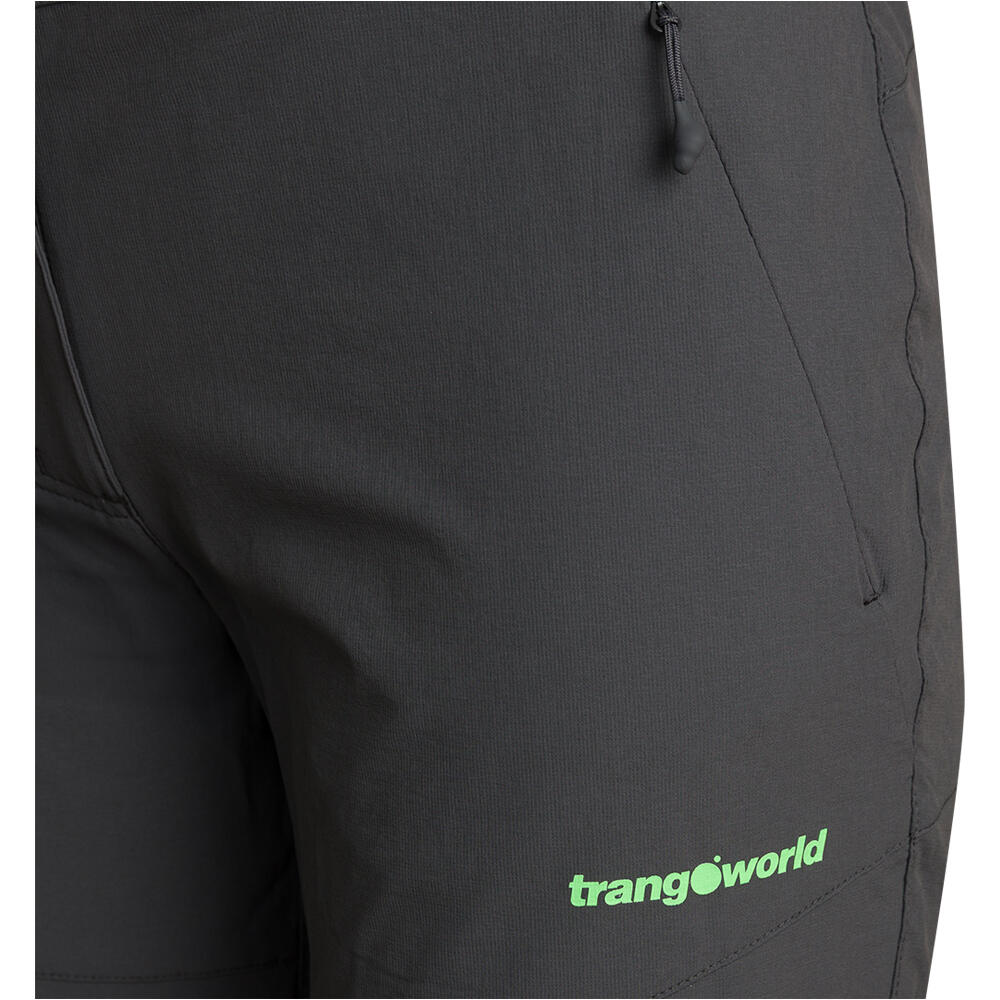 Trango pantalón montaña mujer BALMAZ GRIS vista trasera