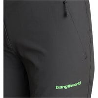 Trango pantalón montaña mujer BALMAZ GRIS vista trasera