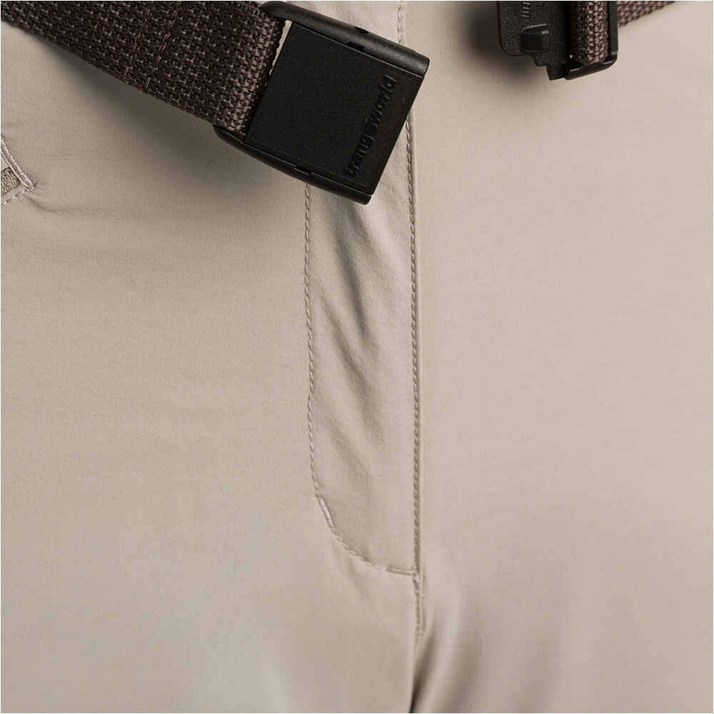 Trango pantalón montaña mujer BUHLER MARRON vista trasera