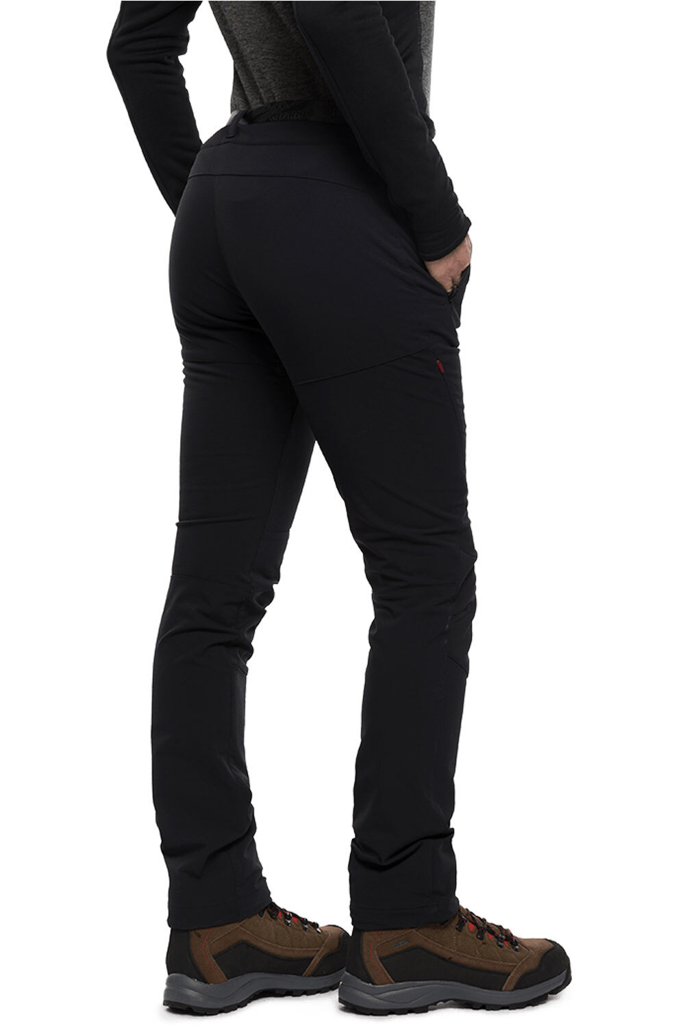 Trango pantalón montaña mujer DUNAI NEGRO vista trasera