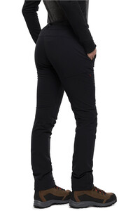 Trango pantalón montaña mujer DUNAI NEGRO vista trasera