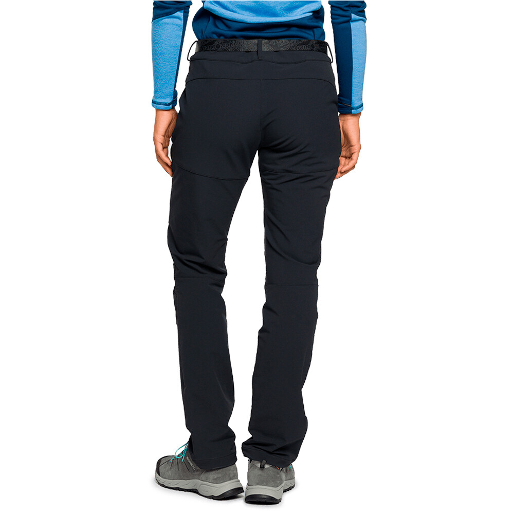 Trango pantalón montaña mujer DUNAI V02 NEGRO vista detalle