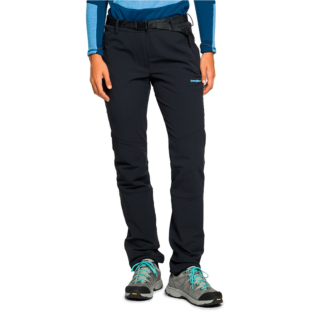 Trango pantalón montaña mujer DUNAI V02 NEGRO vista trasera